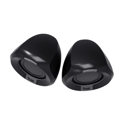 Trust Set Altoparlanti Speakers 2.0 8W Picco (4W Rms) - Polo 2.0 - Nero