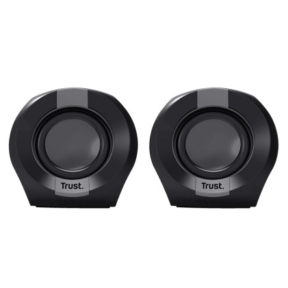 Trust Set Altoparlanti Speakers 2.0 8W Picco (4W Rms) - Polo 2.0 - Nero