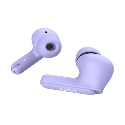 Trust Earbuds Yavi Bt Enc, Viola