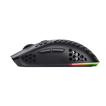 Trust Mouse Gaming Gxt929 Helox Wireless Lightweight, Nero