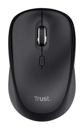 Pacchetto tastiera e mouse wireless e silenzioso Trust TKM-360 - 1600 dpi - 13 tasti multimediali - Colore nero
