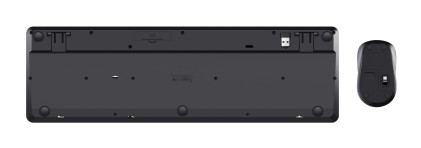Pacchetto tastiera e mouse wireless e silenzioso Trust TKM-360 - 1600 dpi - 13 tasti multimediali - Colore nero