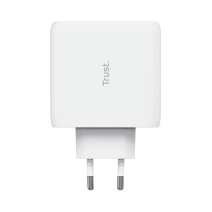 Trust Caricatore Maxo 65W 2P Usb-C, Bianco