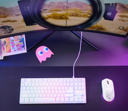 Trust Mouse Gaming Gxt929 Helox Wireless Lightweight, Nero