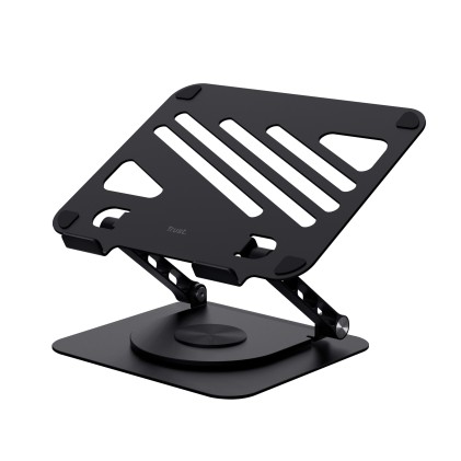 Trust Supporto/Rialzo Per Laptop In Metallo - Zeff - Nero
