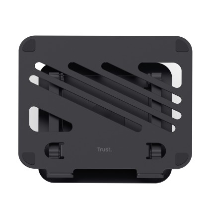 Trust Supporto/Rialzo Per Laptop In Metallo - Zeff - Nero