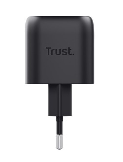 Trust Alimentatore/Caricabatteria 30W Usb-C Gan - Plastica Riciclata 50 - Maxo - Nero