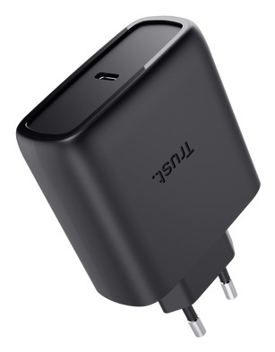 Trust Alimentatore/Caricabatteria 65W Usb-C Gan - Cavo Ricarica Incluso - Plastica Riciclata 50 - M