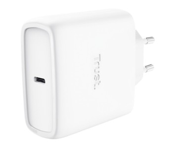 Trust Alimentatore/Caricabatteria 65W Usb-C Gan - Cavo Ricarica Incluso - Plastica Riciclata 50 - M