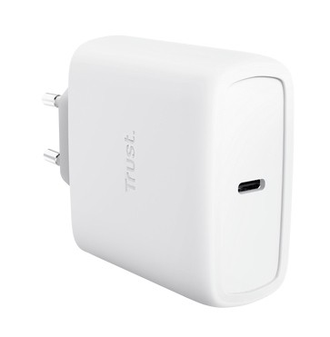 Trust Alimentatore/Caricabatteria 65W Usb-C Gan - Cavo Ricarica Incluso - Plastica Riciclata 50 - M
