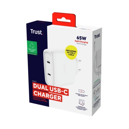 Trust Maxo Universale Bianco AC Interno