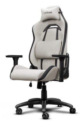Trust Sedia Gaming Premium In Tessuto Realizzata Con Materiali Sostenibili- Gxt 723B Ruya - Beige