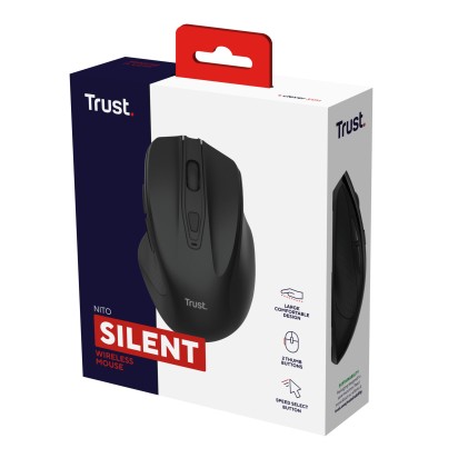 Trust Nito mouse Universale Mano destra RF Wireless Ottico 2200 DPI