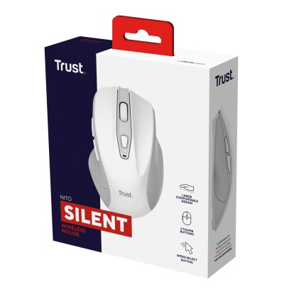 Trust Nito mouse Universale Mano destra RF Wireless Ottico 2200 DPI