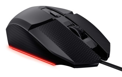 Trust Mouse Gaming Illuminato Cablato 10.000Dpi - 10.000Hz Polling - Gxt121 Felox+ Nero