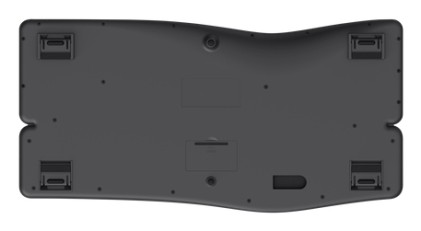 Trust Keyra Tastiera wireless multi-dispositivo ergonomica