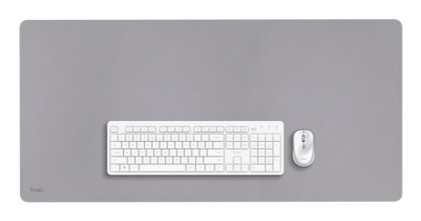 Trust Benya XXL sottomano Cloruro di polivinile (PVC) Grigio