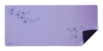 Trust GXT 759 XXL Tappetino per mouse per gioco da computer Blu, Viola