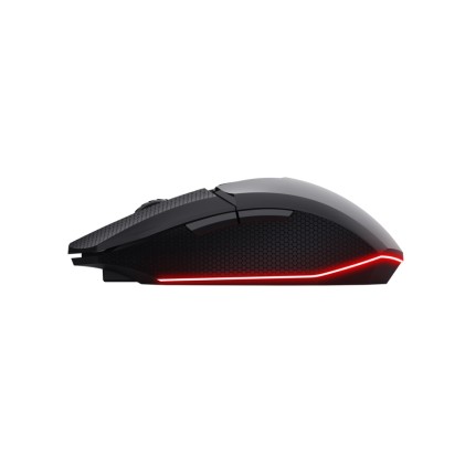 Trust Mouse Gaming Rgb Wireless Ricaricabile Multi-Dispositivo 2,4Ghz + 2X Bt - 12,000Dpi - Gxt122 F