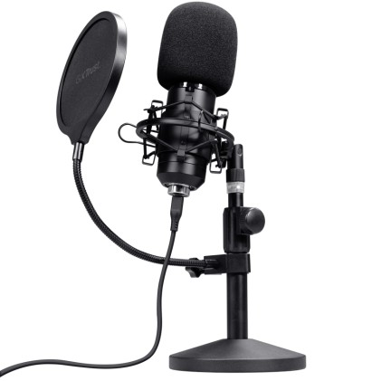 Trust GXT 269 Emita II Nero Microfono da studio