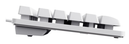Trust GXT 833W Thado TKL tastiera Gaming USB QWERTY Spagnolo Bianco