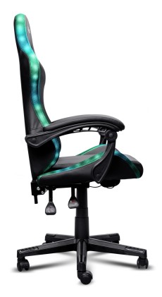 Trust Sedia Gaming Con Illuminazione Led Rgb - Gxt 704 Roniq Rgb - Nero
