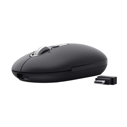 Trust Seron Slim Multi mouse Ufficio Ambidestro RF senza fili + Bluetooth Ottico 3200 DPI