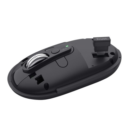 Trust Seron Slim Multi mouse Ufficio Ambidestro RF senza fili + Bluetooth Ottico 3200 DPI
