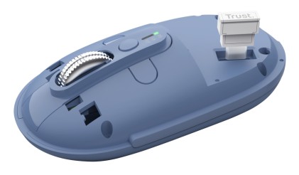 Trust Seron Slim Multi mouse Ufficio Ambidestro RF senza fili + Bluetooth Ottico 3200 DPI