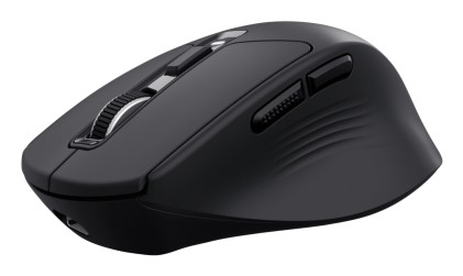 Trust Mouse Wireless Ricaricabile Multiconnect Wl 2,4Ghz + 2X Bt Silent - 3200Dpi - Niven - Nero
