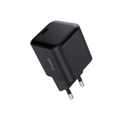Trust Alimentatore/Caricabatteria 65W Ulrtacompatto Usb-C Gan - Cavo Ricarica Incluso - Plastica Ric