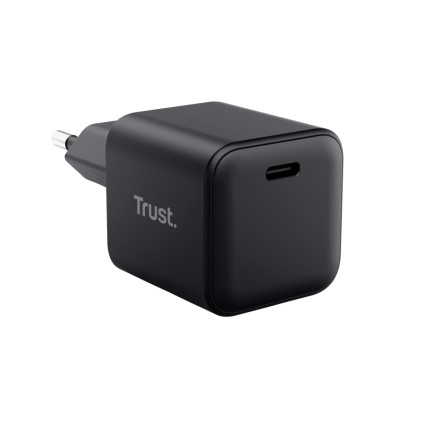 Trust Alimentatore/Caricabatteria 65W Ulrtacompatto Usb-C Gan - Cavo Ricarica Incluso - Plastica Ric