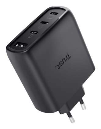 Trust Maxo 65W Universale Nero AC Ricarica rapida Interno