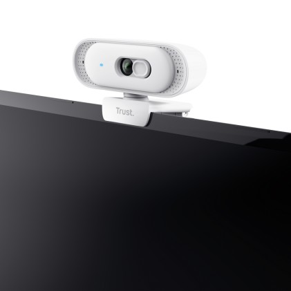 Trust 26180 webcam 2560 x 1440 Pixel USB Bianco