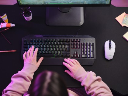 Trust GXT 110 FELOX mouse Mano destra RF Wireless Ottico 4800 DPI