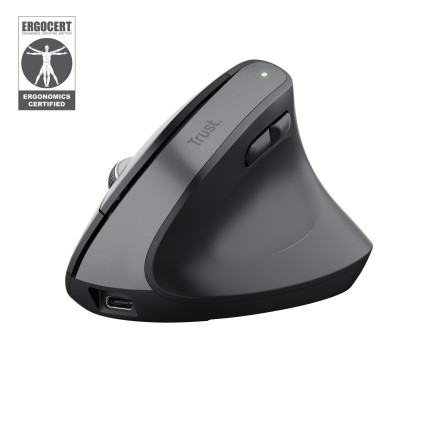 Trust Bayo+ mouse Mano destra RF senza fili + Bluetooth Ottico 2400 DPI
