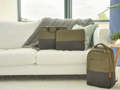 Trust Lisboa 40,6 cm (16") Custodia a tasca Verde