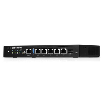 UBIQUITI ER-6P EdgeRouter 6P - 5x Gigabit Router with 24V passive PoE 1xSFP