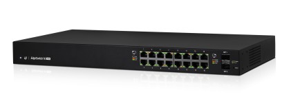 Switch 16P Ubiquiti 16X1Gb Poe+ 150W + 2Xsfp