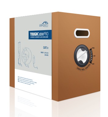 UBIQUITI TC-PRO TOUGHCable Pro Cat 5e 24 AWG Outdoor Shielded Gray 305m