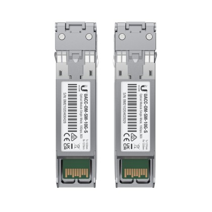 Ubiquiti UACC-OM-SM-10G-S-2 modulo del ricetrasmettitore di rete Fibra ottica 10000 Mbit/s