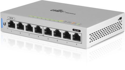 Switch Ubiquiti Unifi 8P Gigabit 1P Poe 16Gbit/S 12W