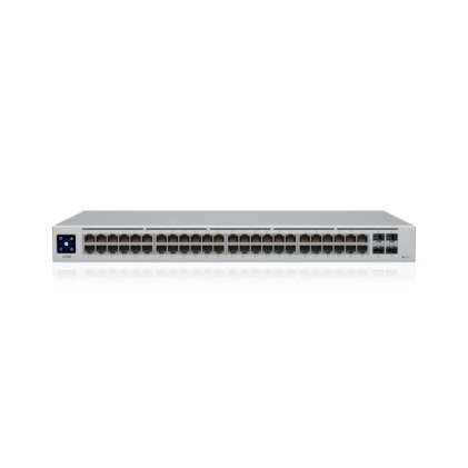 Ubiquiti Networks UniFi USW-48-POE switch di rete Acciaio inossidabile Supporto Power over Ethernet (PoE)