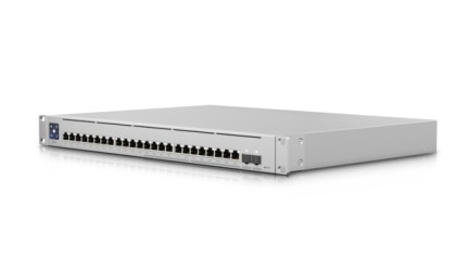 Ubiquiti Networks UniFi USW-ENTERPRISE-24-POE-EU switch di rete Gestito 2.5G Ethernet (100/1000/2500) Supporto Power over Ethernet (PoE) Bianco