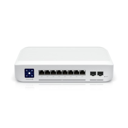 Ubiquiti Networks UniFi Enterprise 8 PoE Gestito L3 2.5G Ethernet (100/1000/2500) Supporto Power over Ethernet (PoE) Acciaio inossidabile