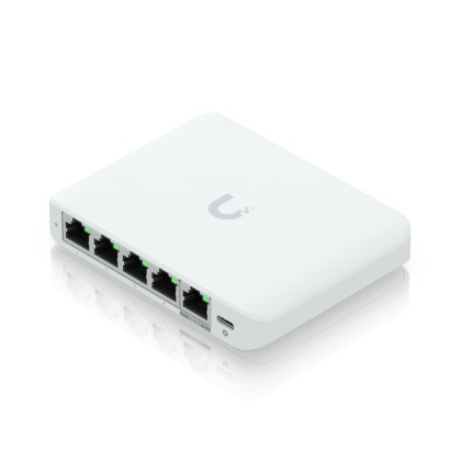 Ubiquiti UniFi Flex Mini 2.5G Gestito 2.5G Ethernet (100/1000/2500) Supporto Power over Ethernet (PoE) Desktop Bianco