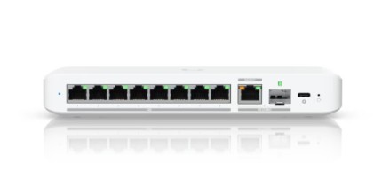 Ubiquiti UniFi Flex 2.5G Gestito L2 2.5G Ethernet (100/1000/2500) Supporto Power over Ethernet (PoE) Montaggio da desktop/parete Bianco