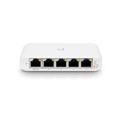 Ubiquiti Networks UniFi USW Flex Mini Gestito Gigabit Ethernet (10/100/1000) Bianco Supporto Power over Ethernet (PoE)