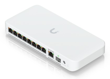 Ubiquiti UniFi Flex 2.5G PoE Gestito L2 2.5G Ethernet (100/1000/2500) Supporto Power over Ethernet (PoE) Montaggio da desktop/parete Bianco