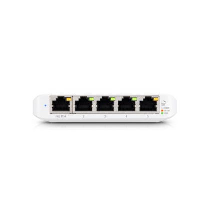 Ubiquiti Networks UniFi Switch Flex Mini (5-pack) Gestito Gigabit Ethernet (10/100/1000) Supporto Power over Ethernet (PoE) Bianco